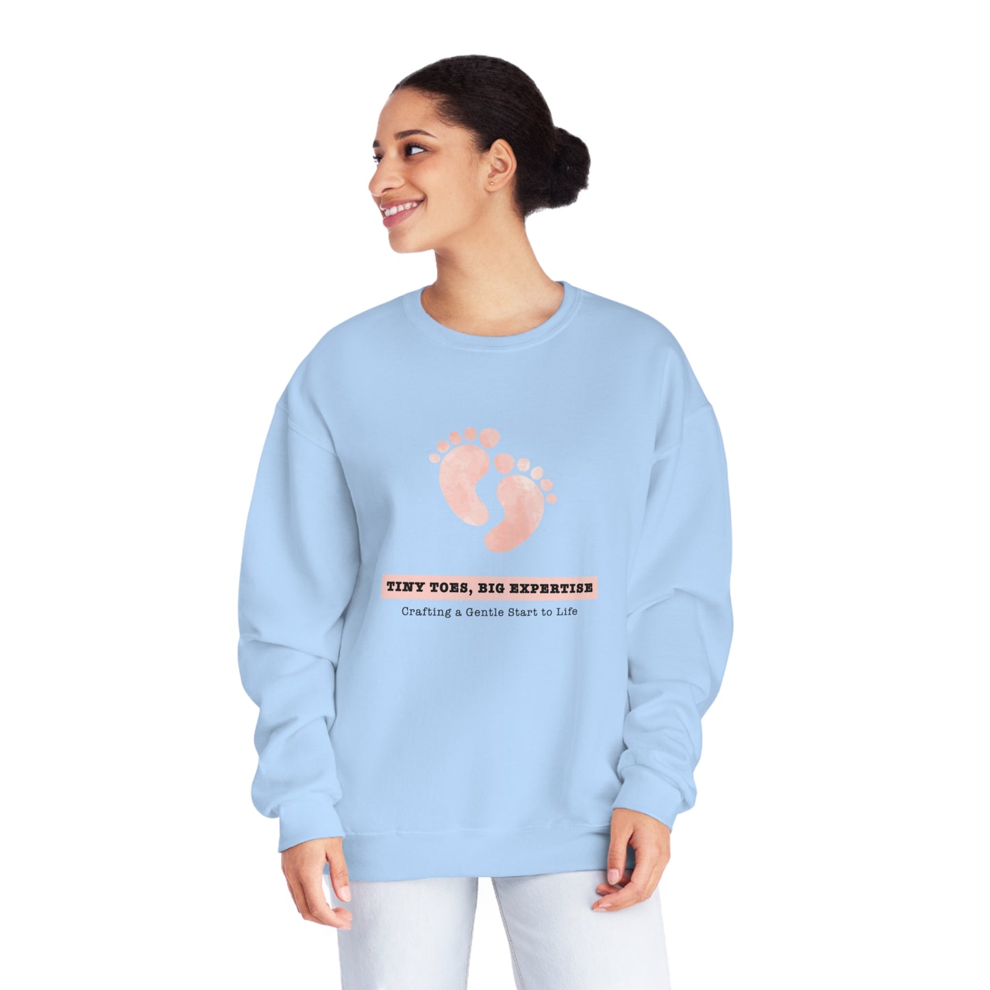 Tiny Toes Crewneck Sweatshirt