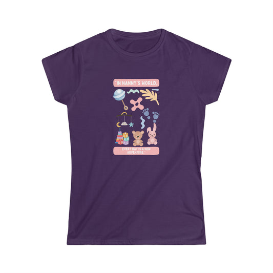 Nanny's World Softstyle Tee