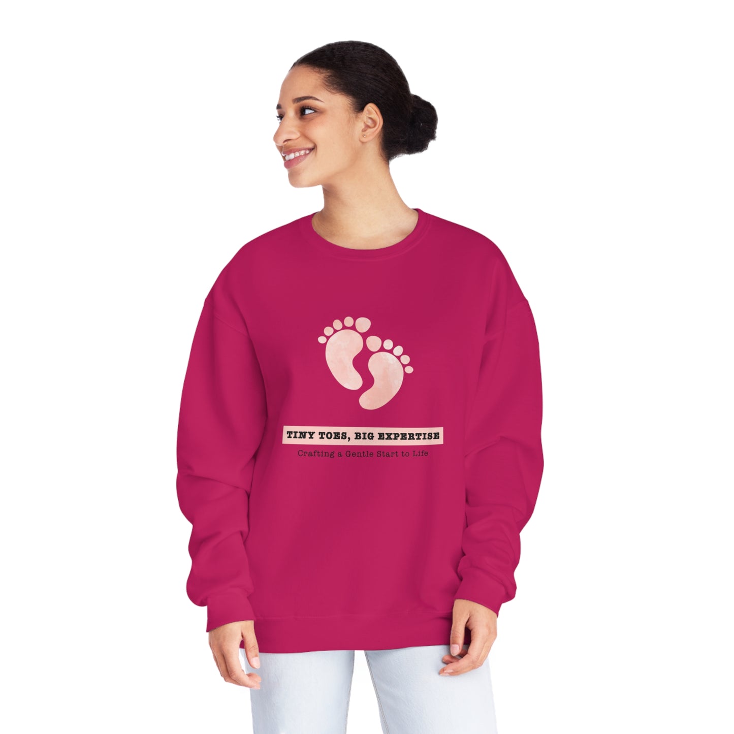 Tiny Toes Crewneck Sweatshirt