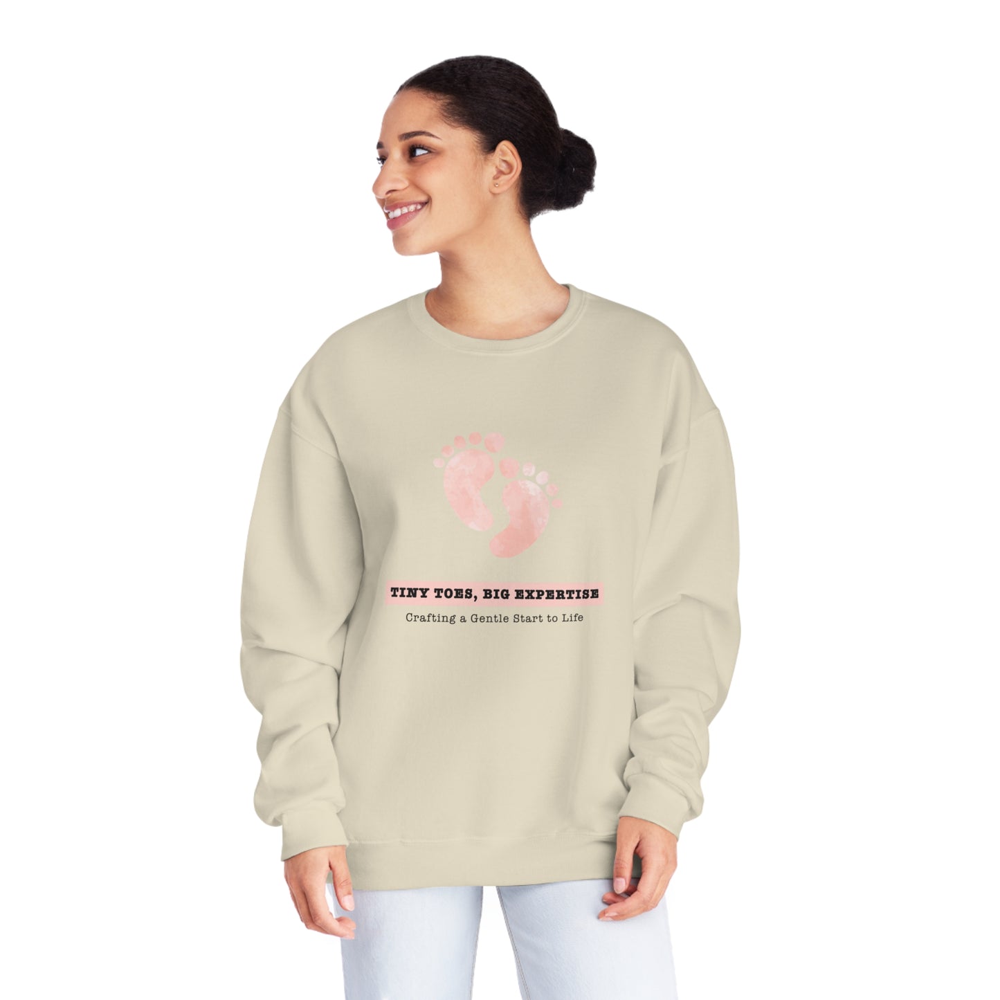 Tiny Toes Crewneck Sweatshirt
