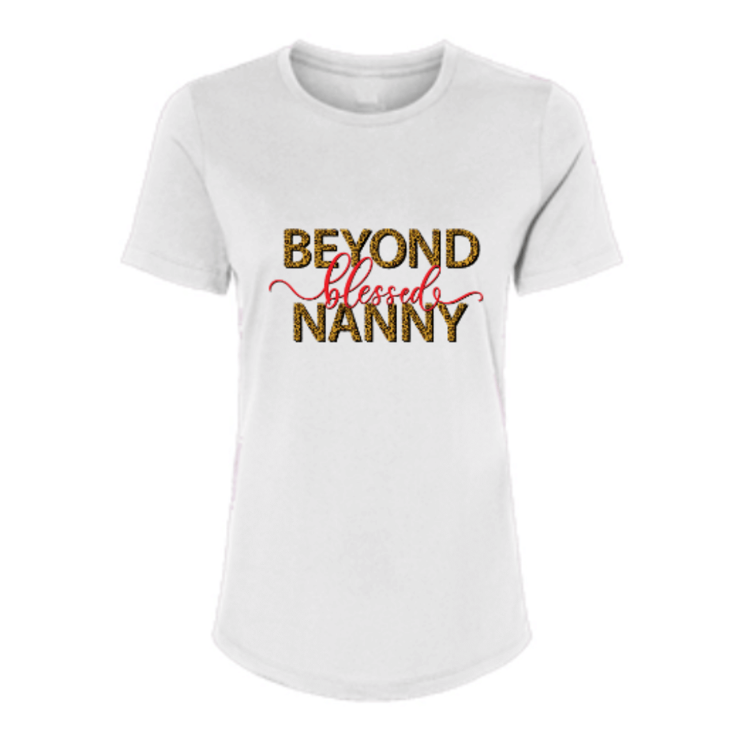 Beyond Blessed Nanny - Women’s Relaxed Jersey Tee