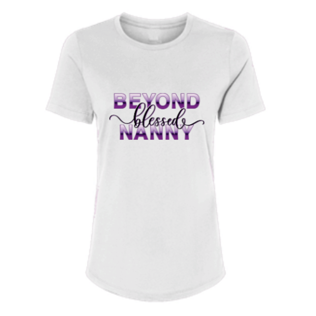 Beyond Blessed Nanny - Women’s Relaxed Jersey Tee