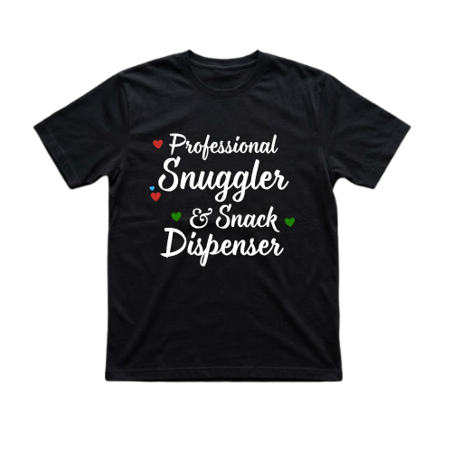 Professional Snuggler & Snack Dispenser