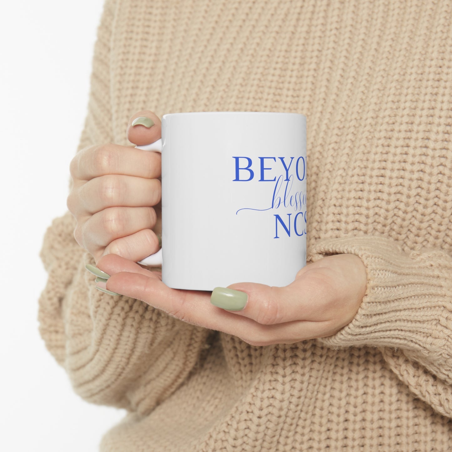 Beyond Blessed NCS - Plain Ceramic Mug 11oz