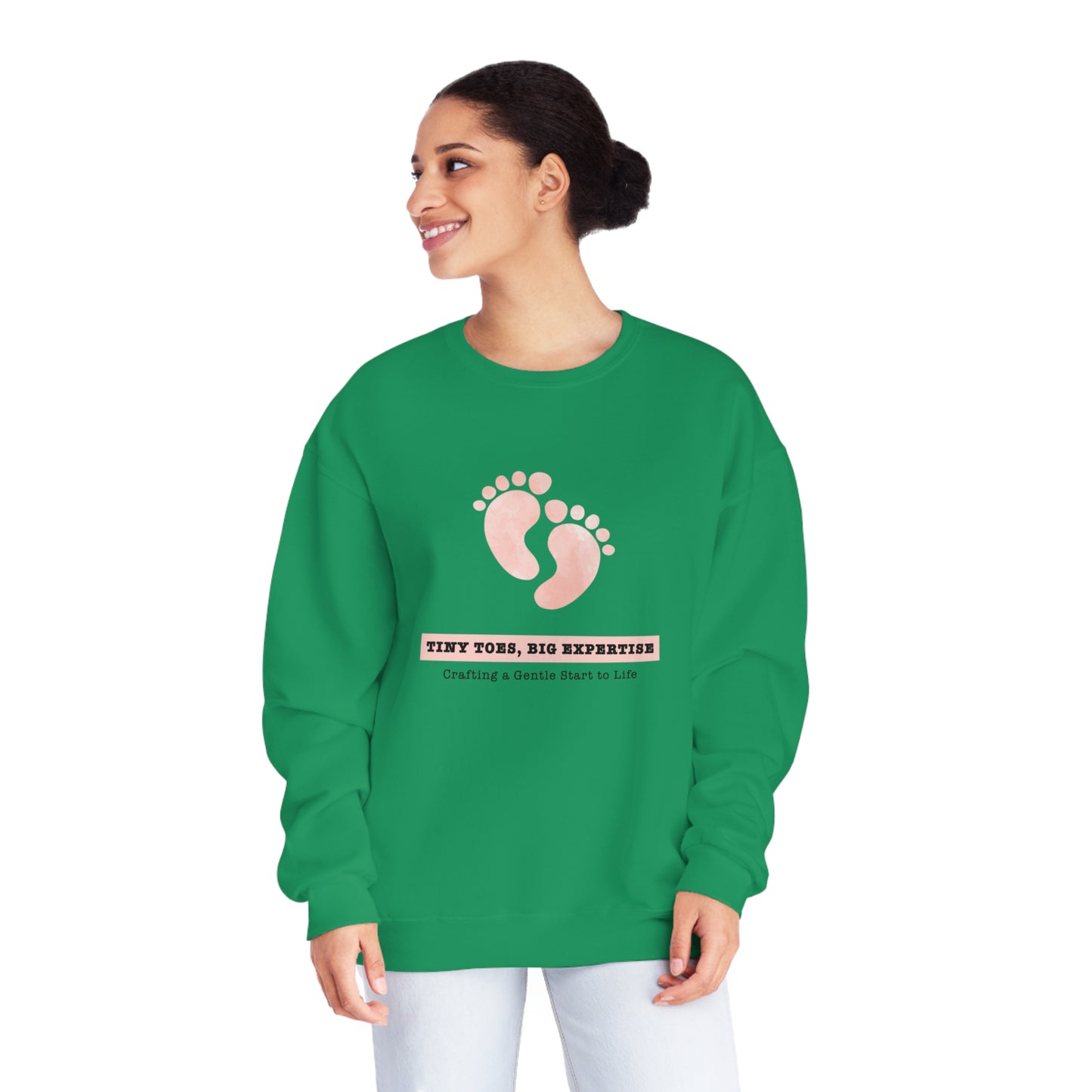 Tiny Toes Crewneck Sweatshirt