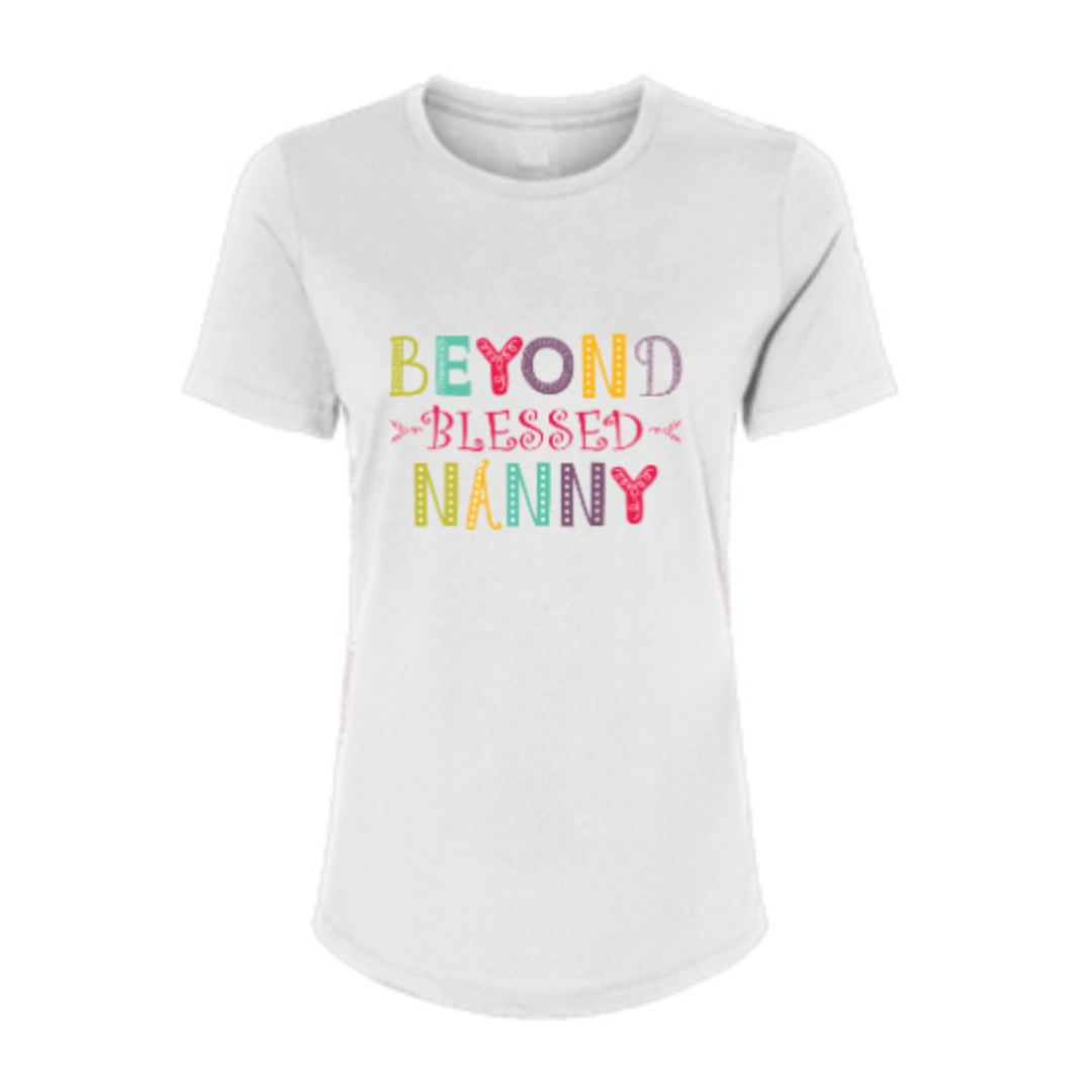 Beyond Blessed Nanny - Women’s Relaxed Jersey Tee