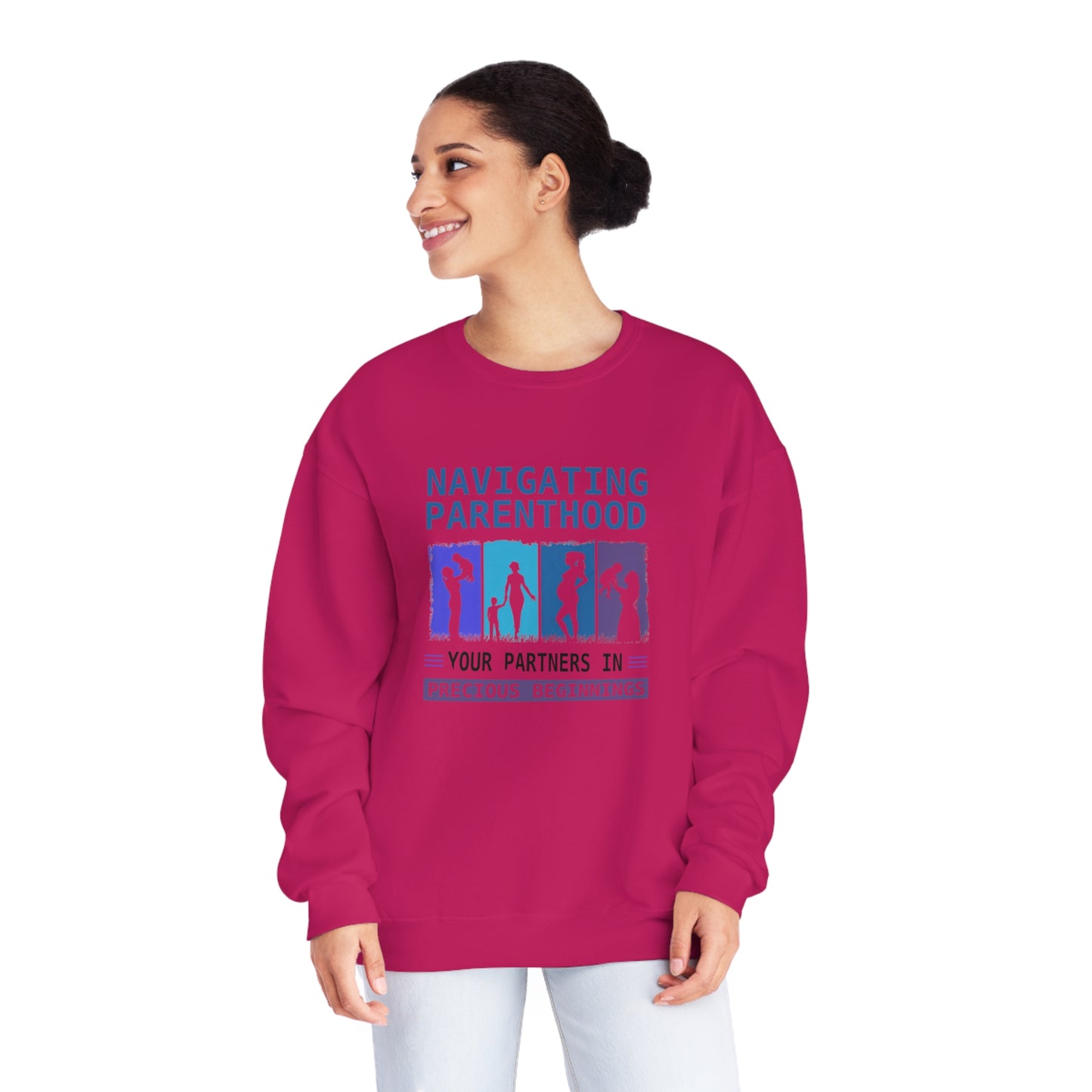 Navigating Parenthood Crewneck Sweatshirt