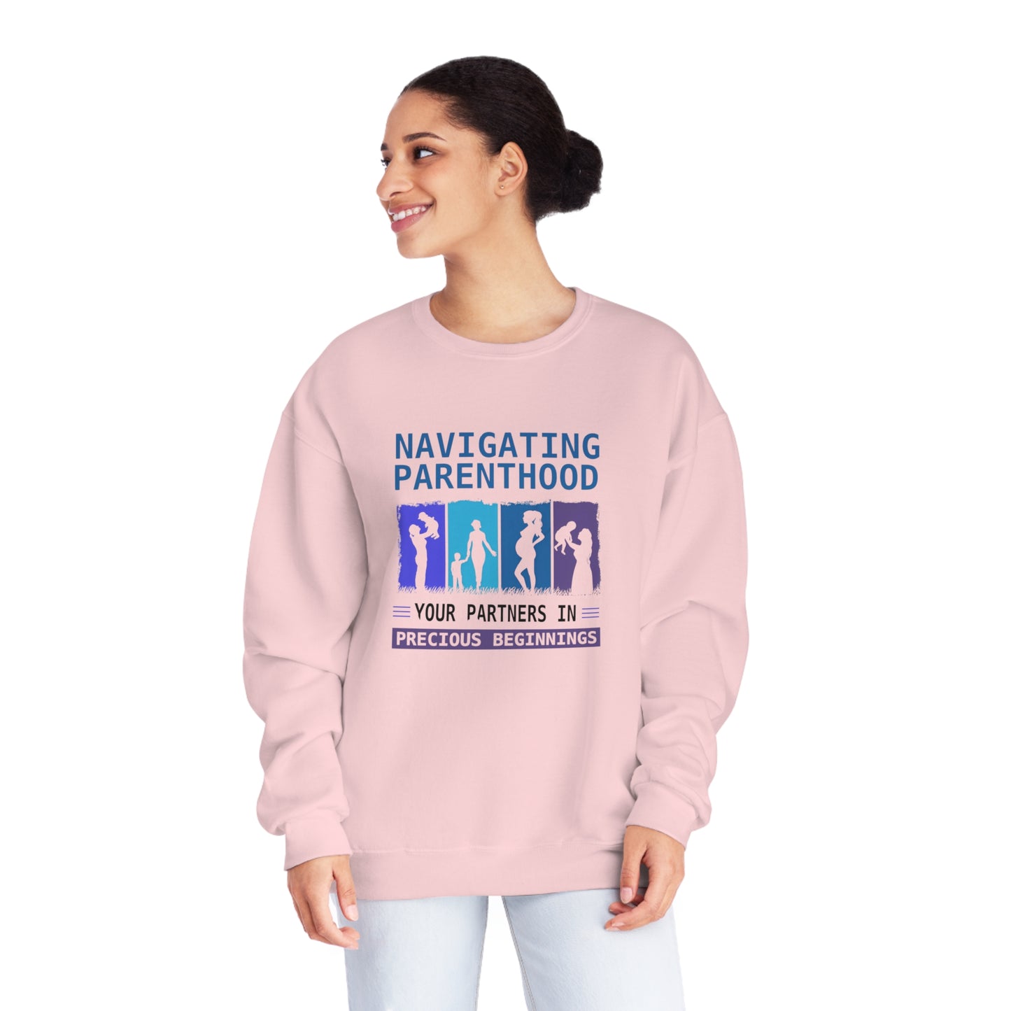 Navigating Parenthood Crewneck Sweatshirt