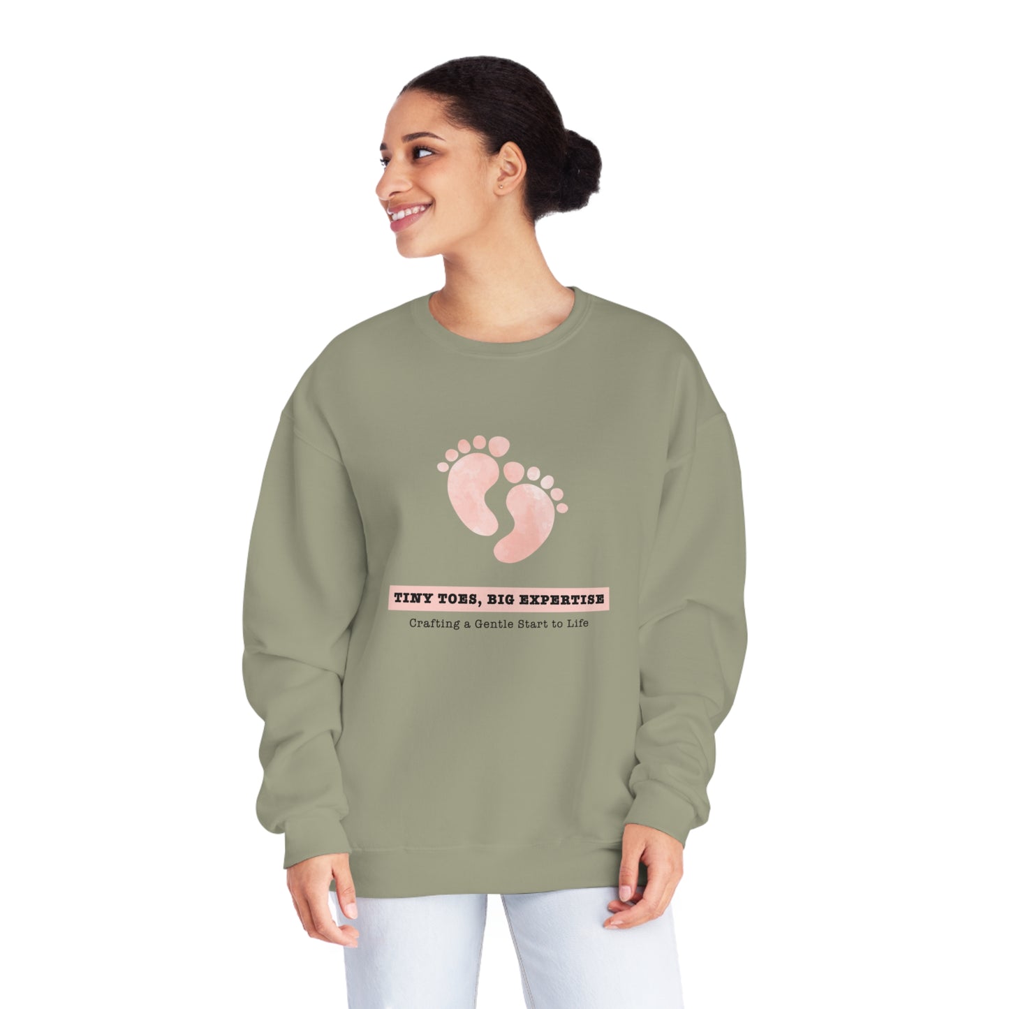 Tiny Toes Crewneck Sweatshirt