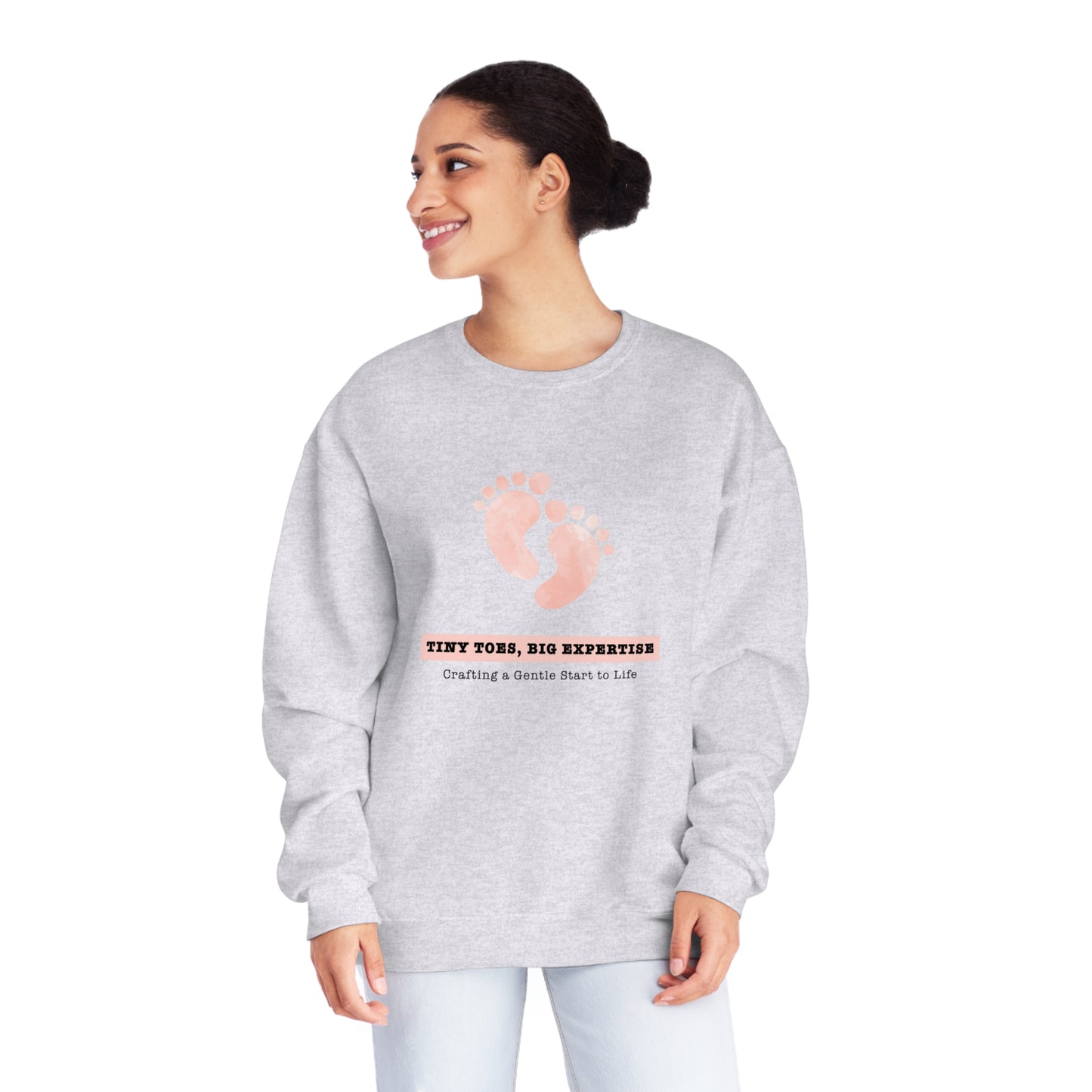 Tiny Toes Crewneck Sweatshirt