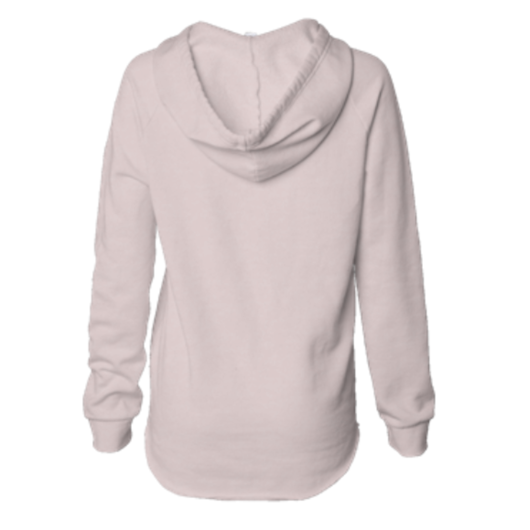 Personalized Design Women's Lightweight  Hoodie - Blush
